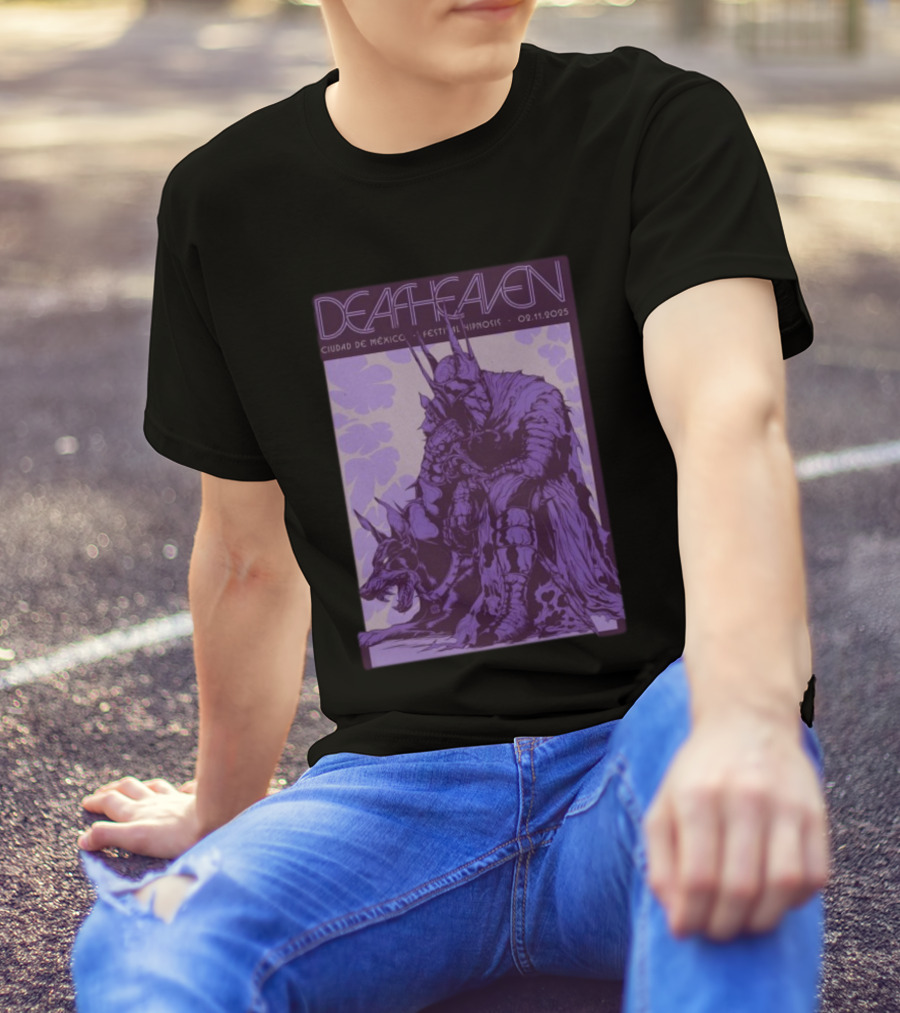 Deafheaven Festival Hipnosis 02.11.2025 Ciudad De México T-Shirt