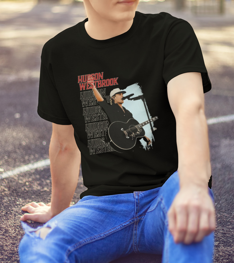 Hudson Westbrook Encore Performance Guitar Microphone T-Shirt