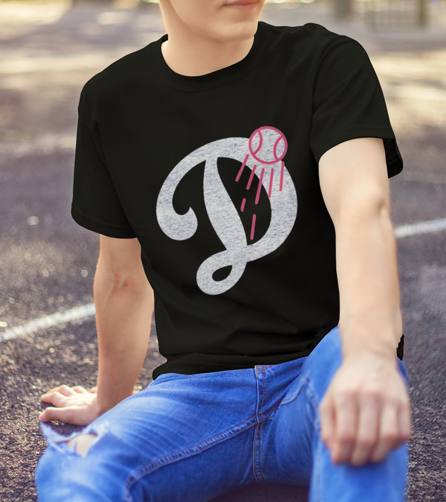 Los Angeles Dodgers Deceptor Baseball D Logo T-Shirt