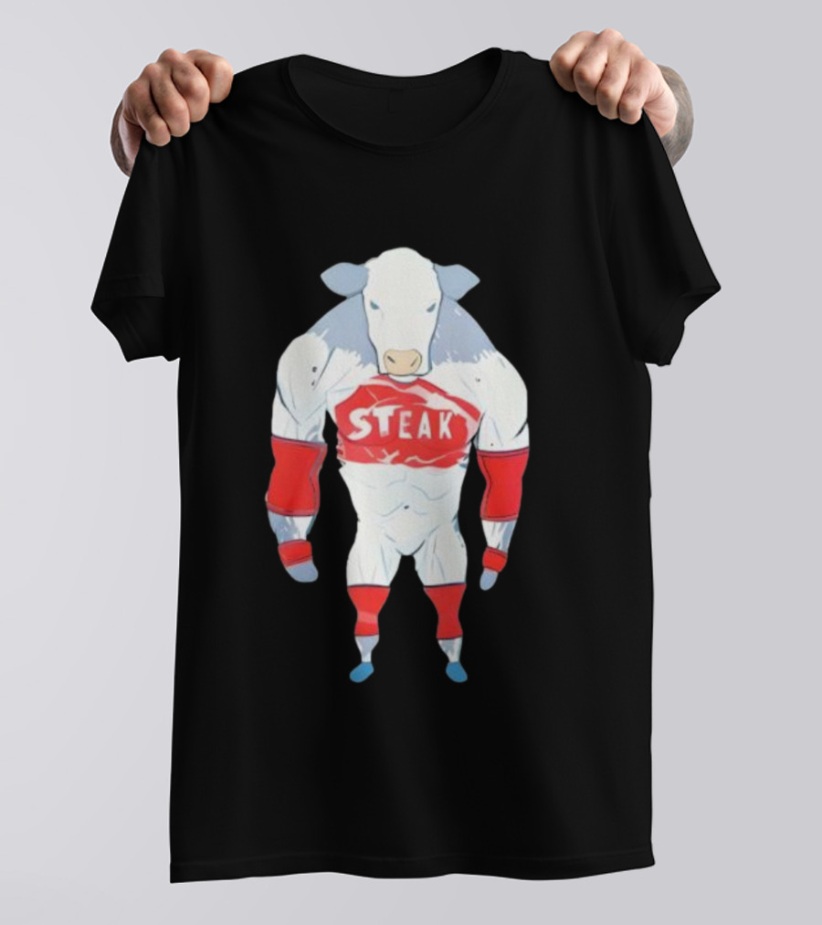 Dr Shawn Baker Cow Steak Muscle Beef Athlete T-Shirt