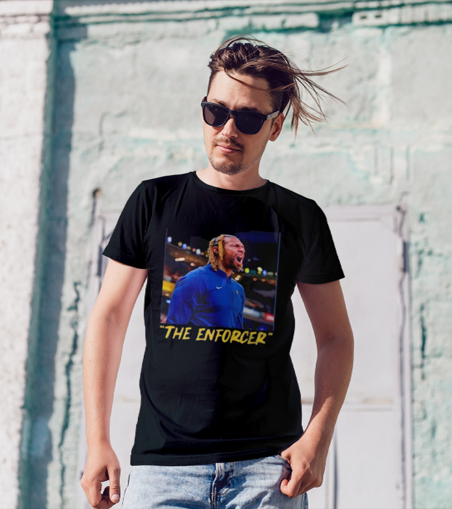 The Enforcer James Johnson Basketball Energy T-Shirt