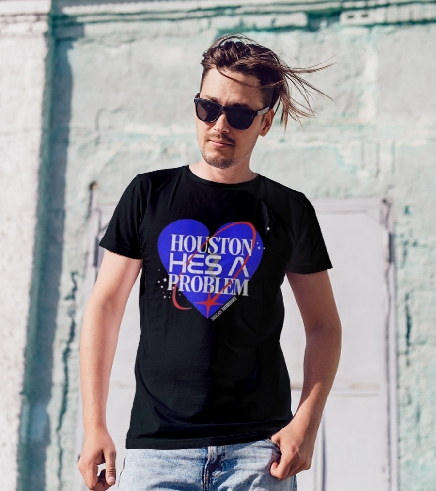 Houston He’s A Problem Heart Tour Graphic T-Shirt