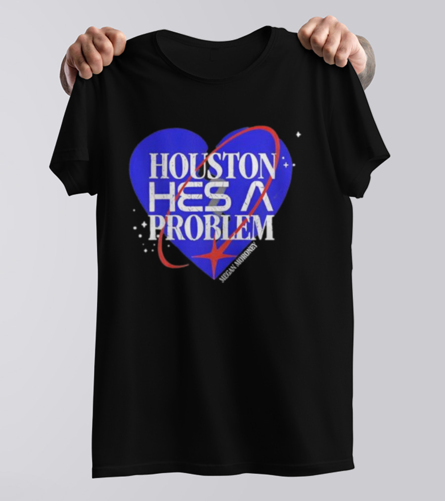 Houston He’s A Problem Heart Tour Graphic T-Shirt