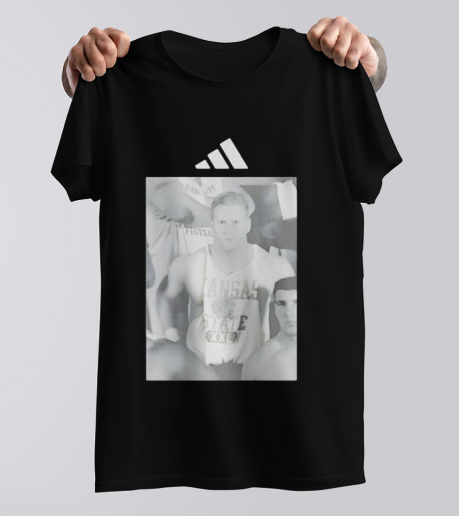 Kansas State Football XXL Joey McGuire Kirby Hocutt T-Shirt