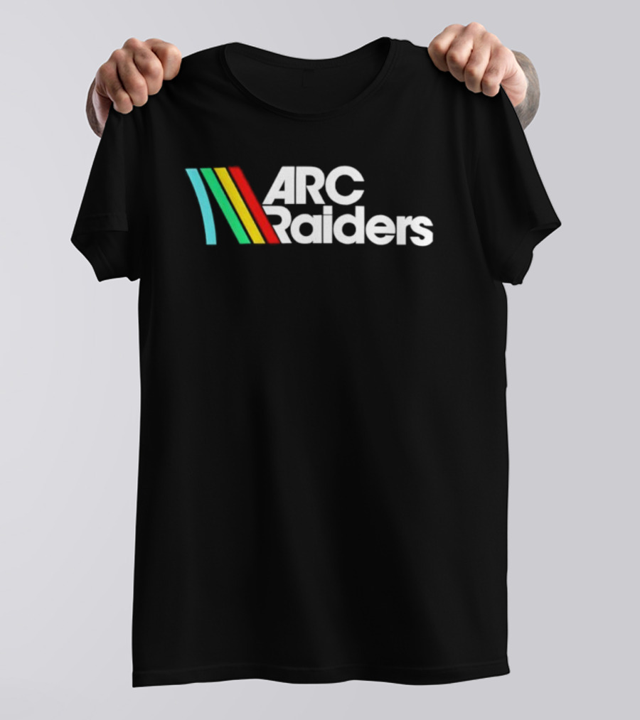 ARC Raiders Multicolor Retro Text Design T-Shirt