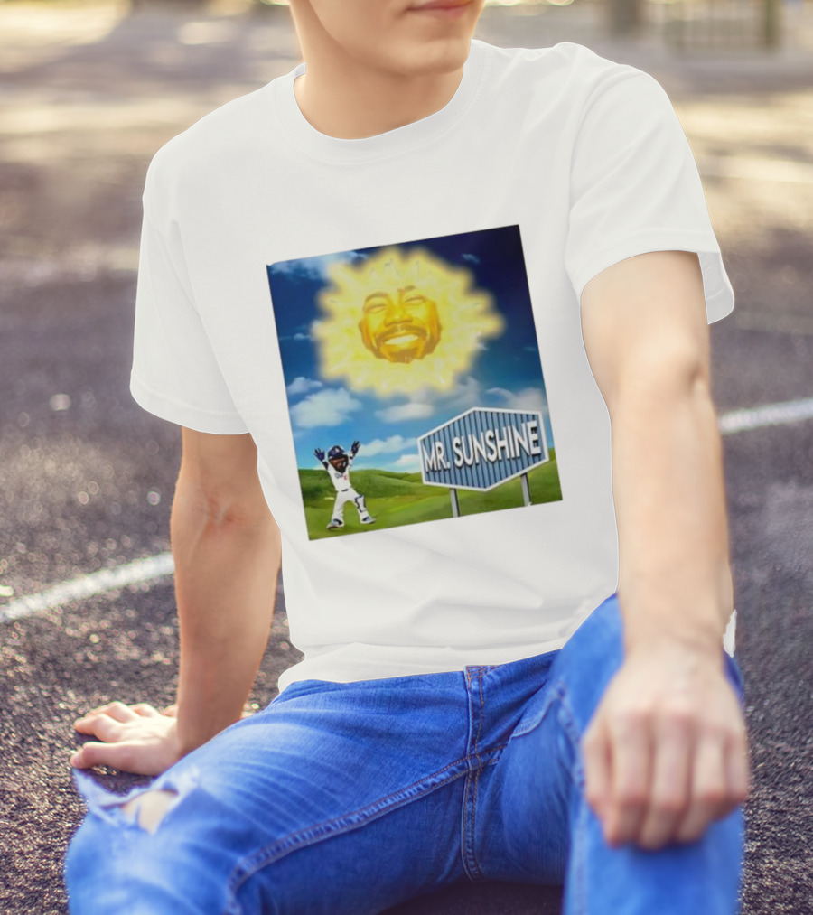 Dodgers Celebration Mini Mr. Sunshine LA Baseball Player T-Shirt