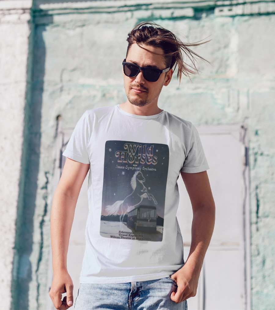 Wild Horses With Itasca Symphony Orchestra February 21 2026 Grand Rapids MN Wilcox Theater At Reif Center T-Shirt