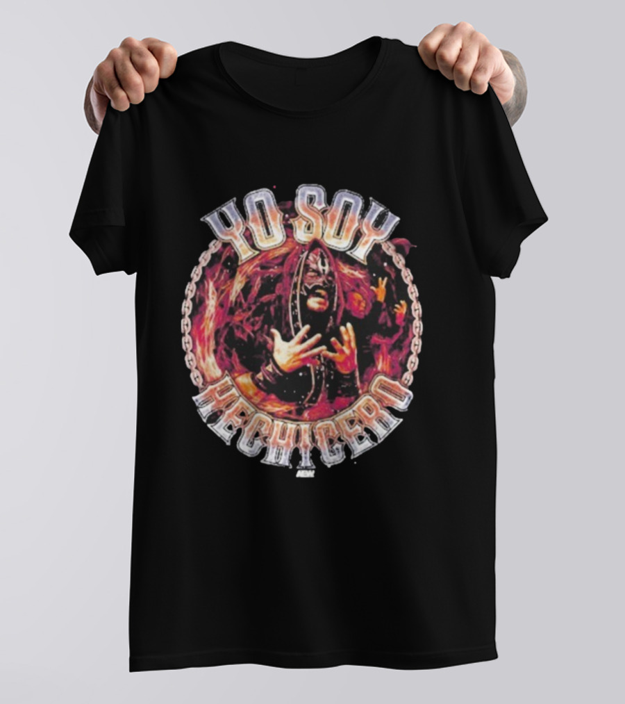 Yo Soy Hechicero Luchador Enmascarado Cadena Poder Ritual T-Shirt