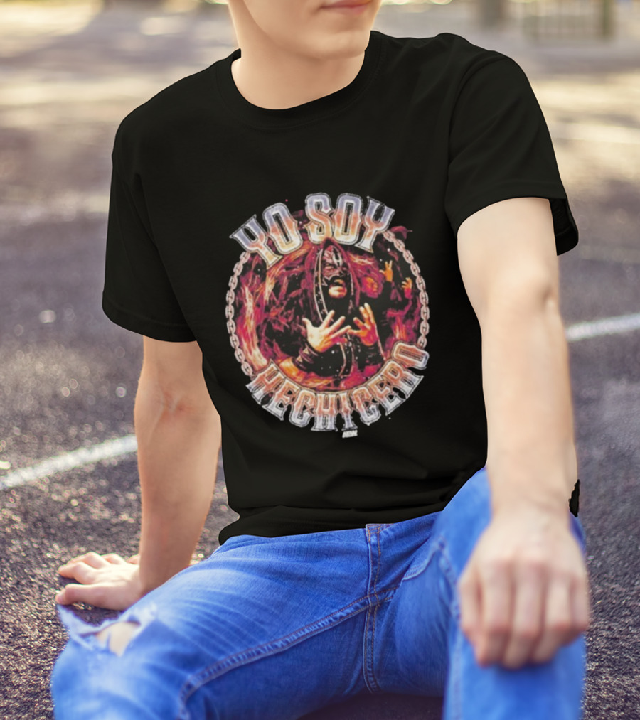 Yo Soy Hechicero Luchador Enmascarado Cadena Poder Ritual T-Shirt