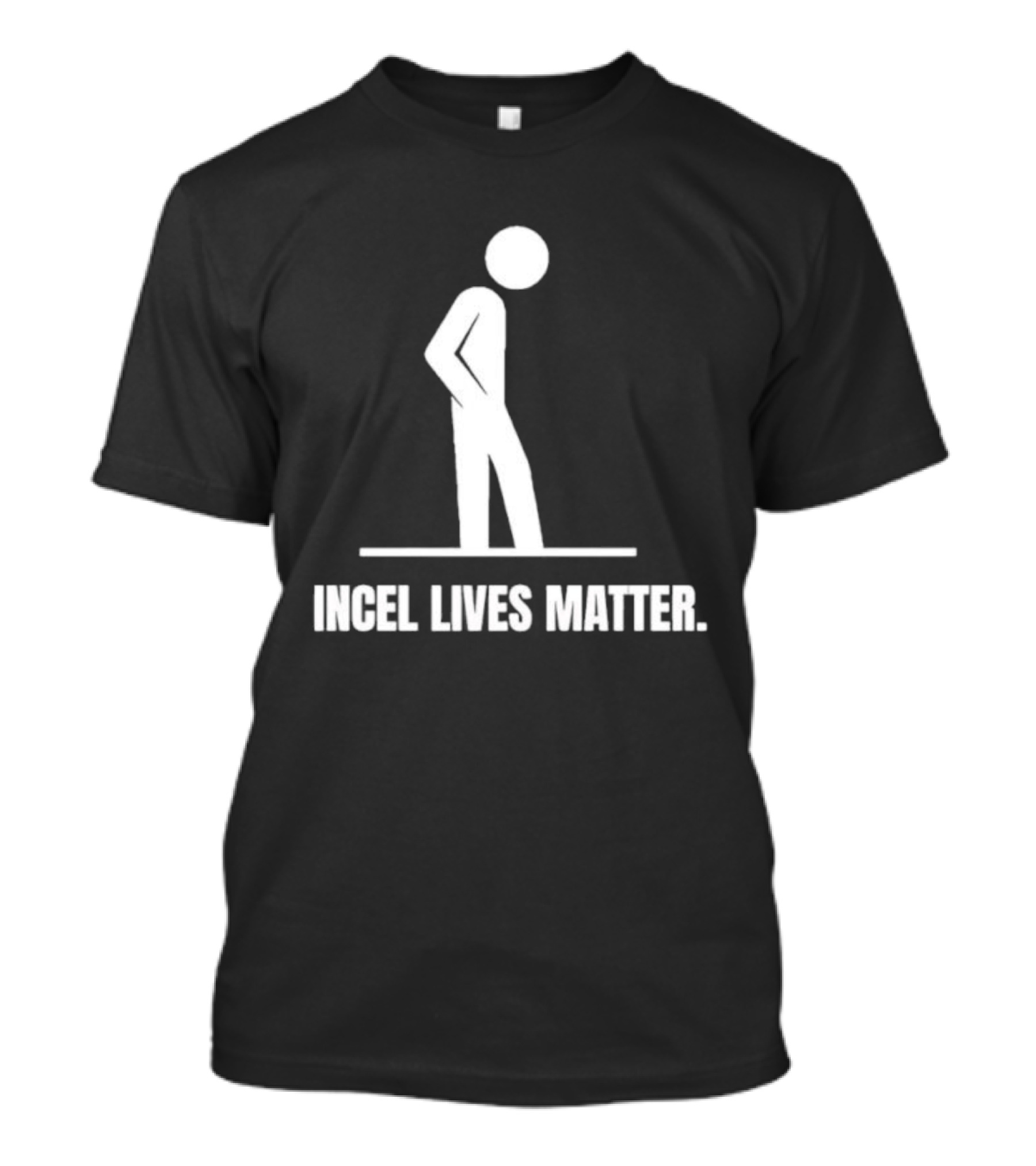 Incel Lives Matter Stick Figure Symbol T-Shirt