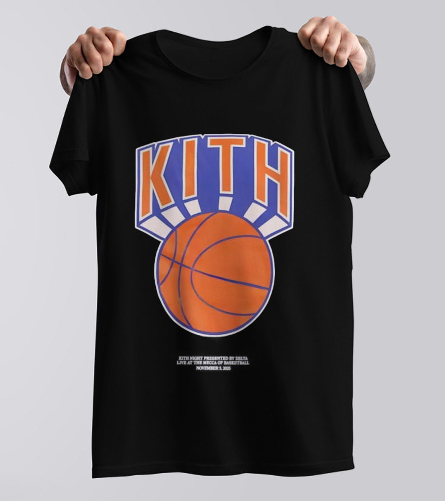 Kith New York Knicks Retro NY Nelson Basketball T-Shirt