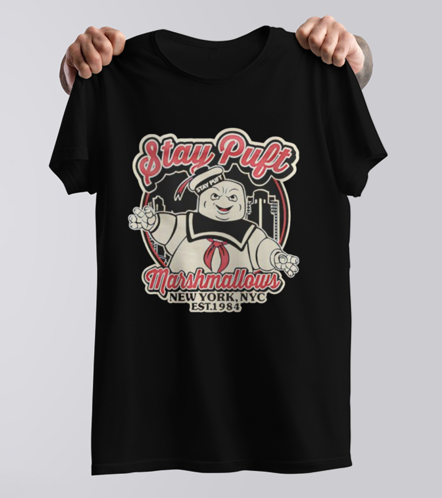 Stay Puft Marshmallows New York NYC Est 1984 T-Shirt