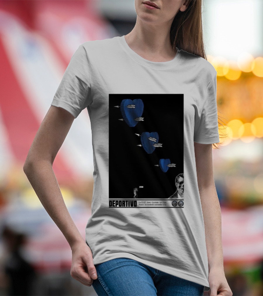 DEPORTIVO La Clef Saint-Germain-en-Laye France November 7 2025 T-Shirt