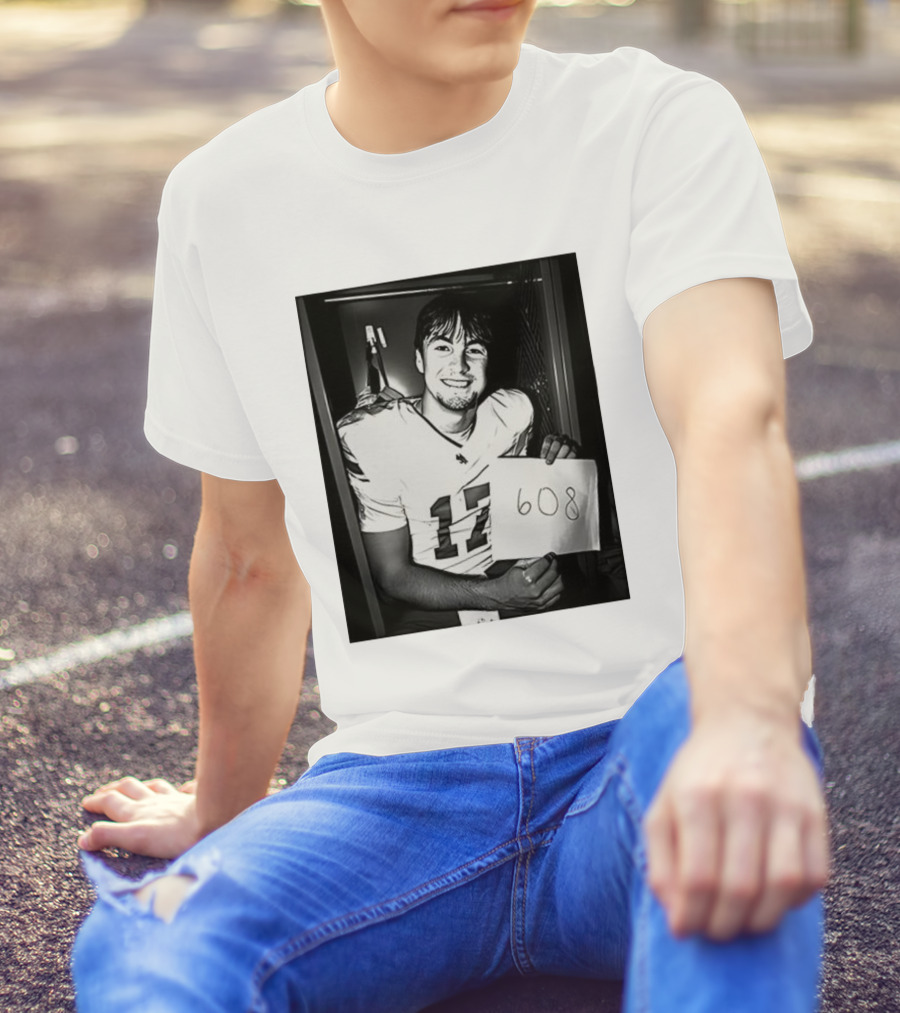 Drew Mestemaker 608 North Texas Mean Green Football Player 17 T-Shirt