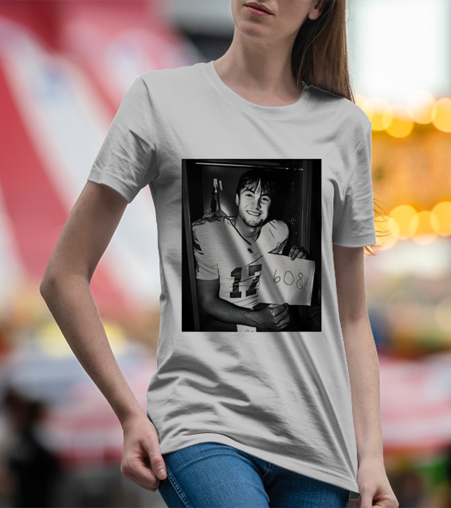 Drew Mestemaker 608 North Texas Mean Green Football Player 17 T-Shirt