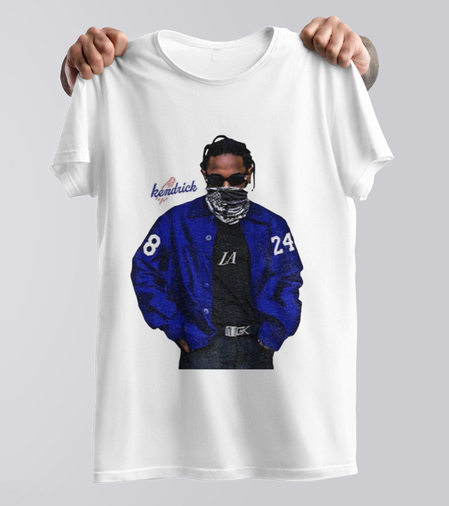 Kendrick Lamar Los Angeles Dodgers LA 2025 MLB Baseball World Series 24 28 T-Shirt