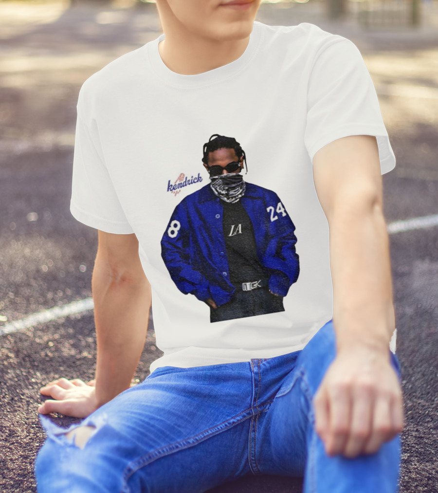 Kendrick Lamar Los Angeles Dodgers LA 2025 MLB Baseball World Series 24 28 T-Shirt