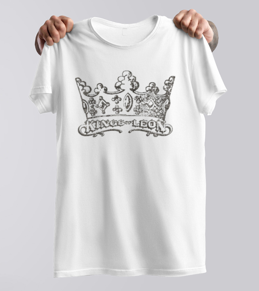 Kings Of Leon Intricate Crown Illustration T-Shirt