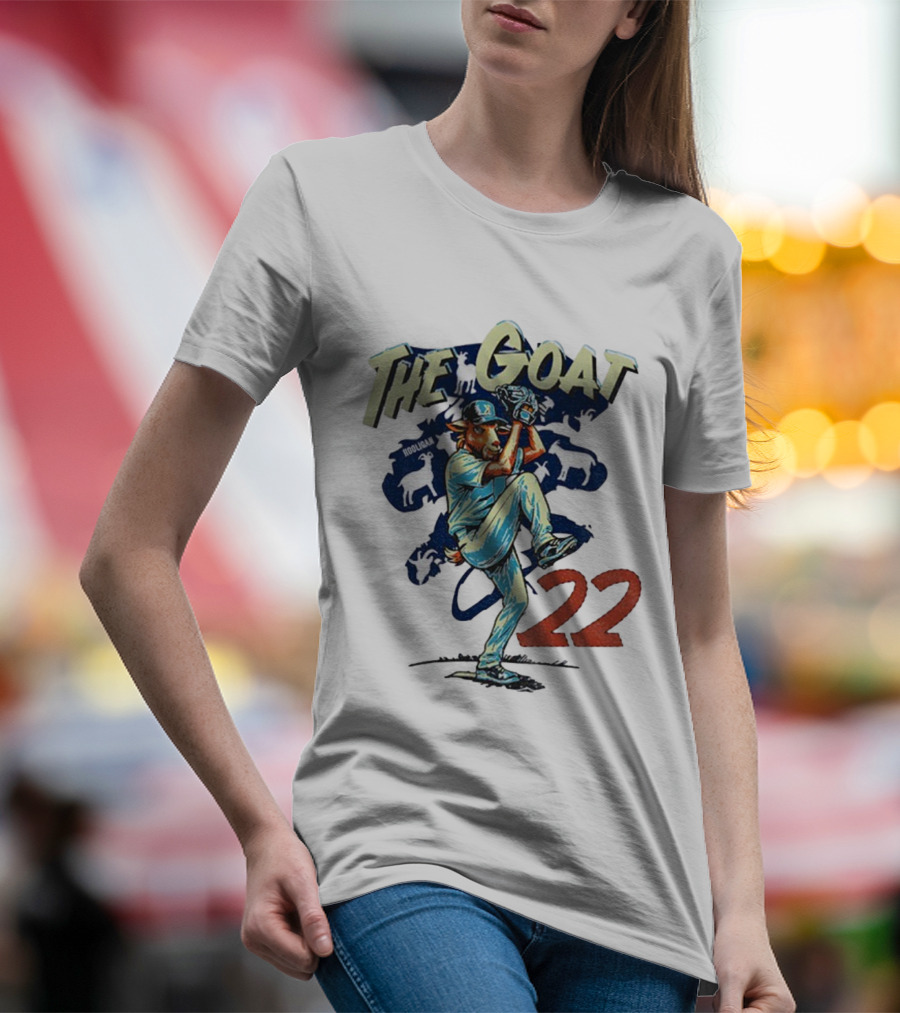 The Goat Clayton Kershaw 22 MLB Baseball 2025 T-Shirt
