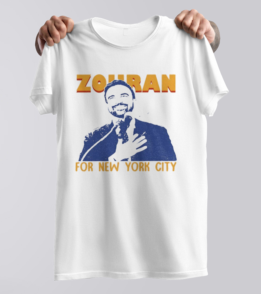 Zohran For New York City Mayor 2025 Political Campaign T-Shirt