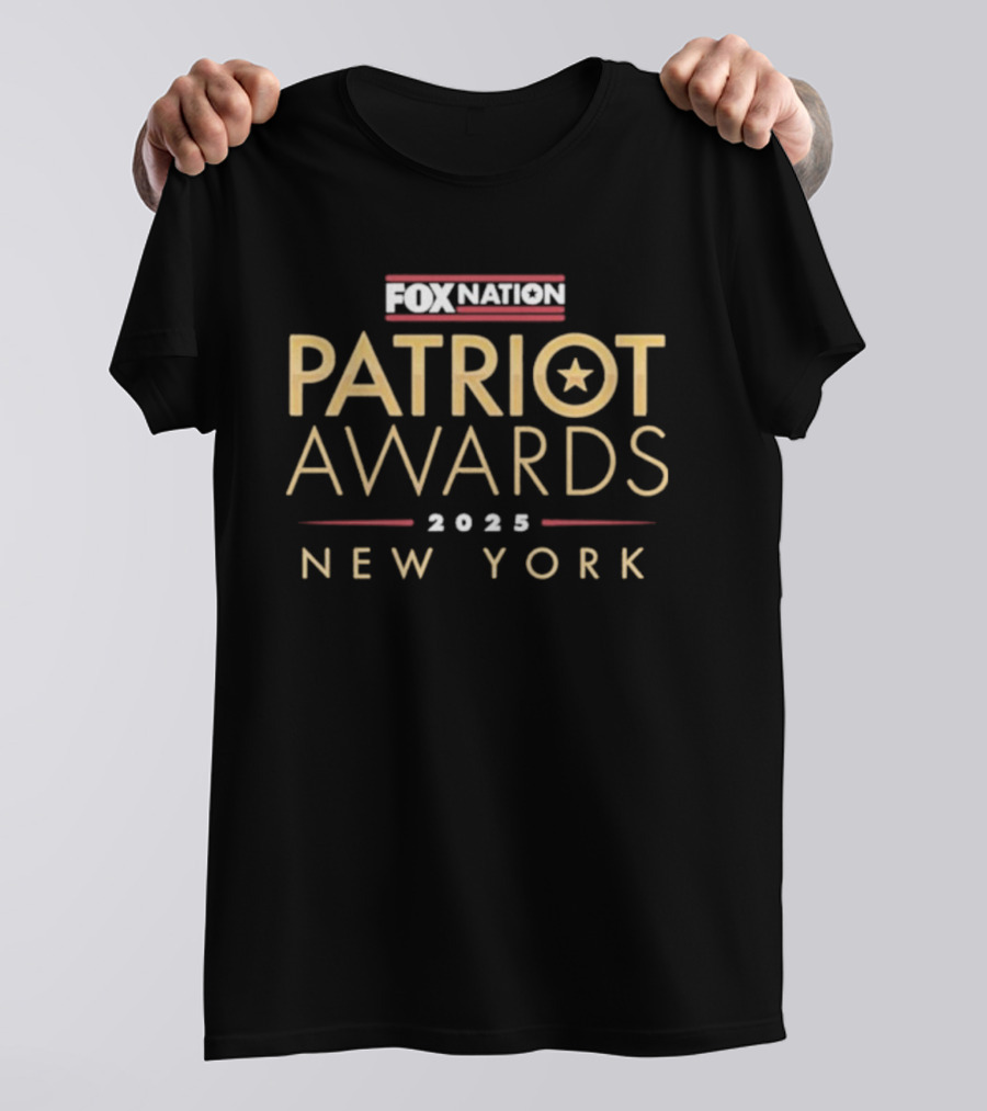 Fox Nation Patriot Awards 2025 New York T-Shirt