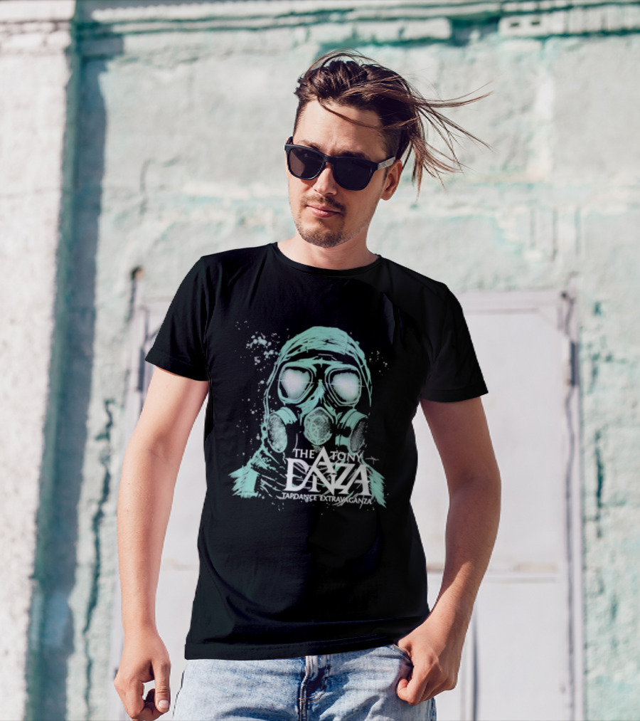 The Tony Danza Tapdance Extravaganza Gas Mask Art Style T-Shirt
