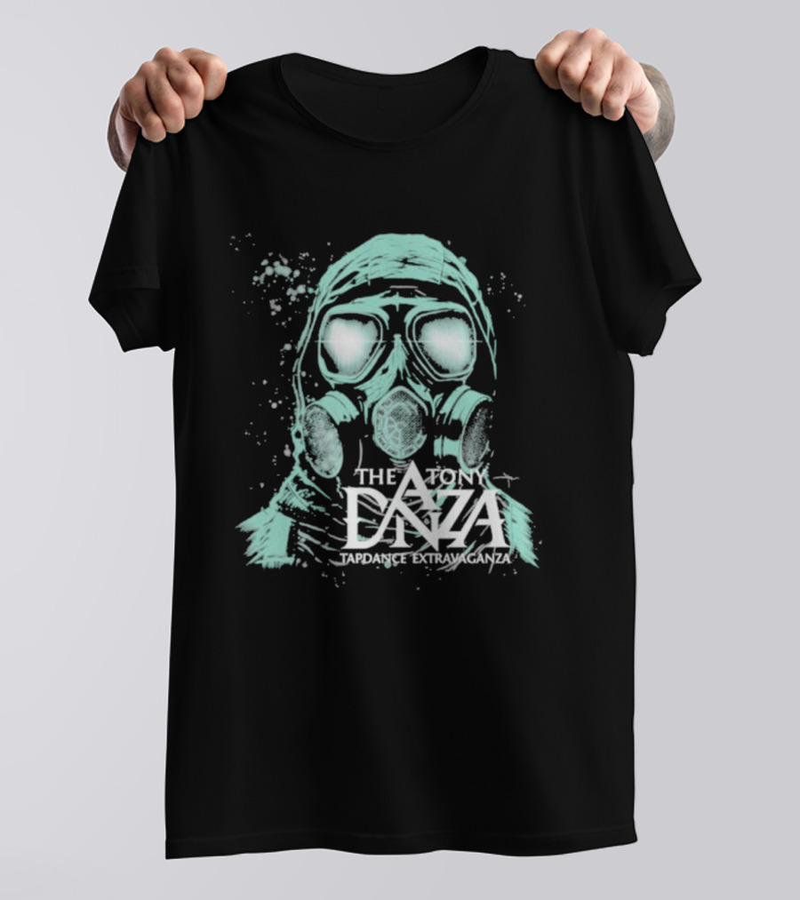 The Tony Danza Tapdance Extravaganza Gas Mask Art Style T-Shirt