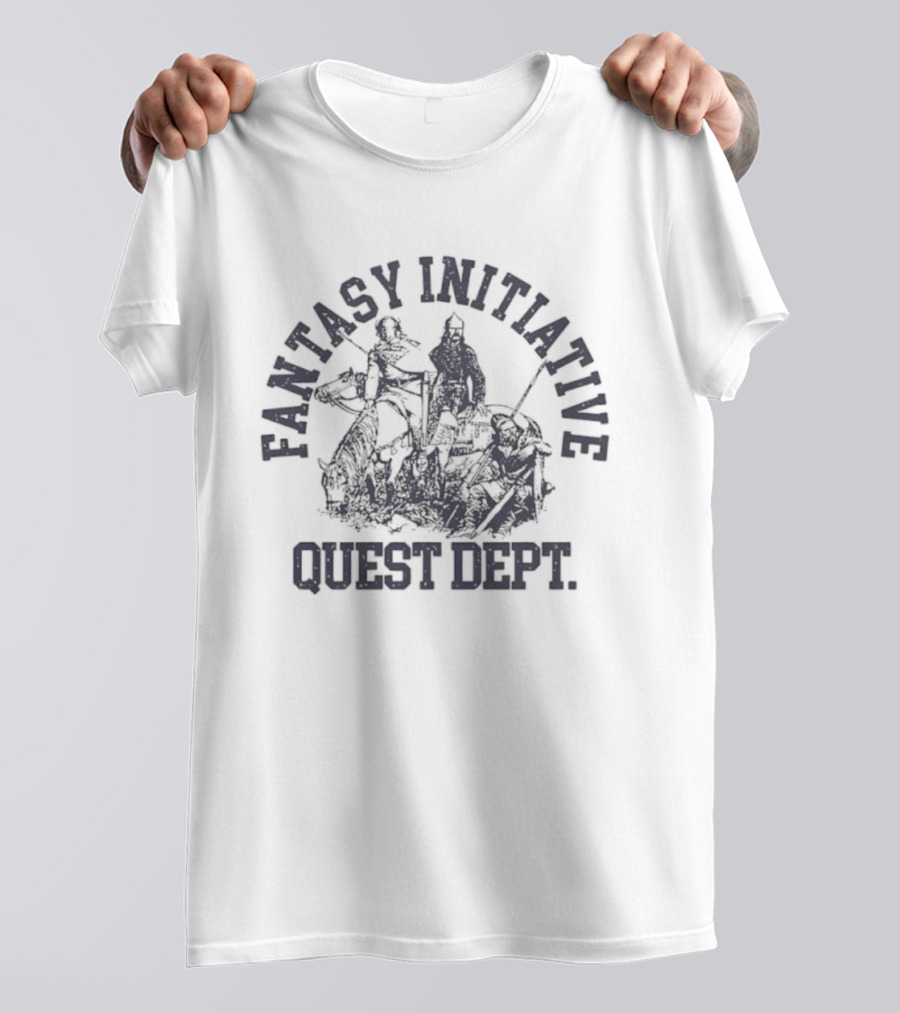 Fantasy Initiative Quest Dept Roleplaying Adventure T-Shirt