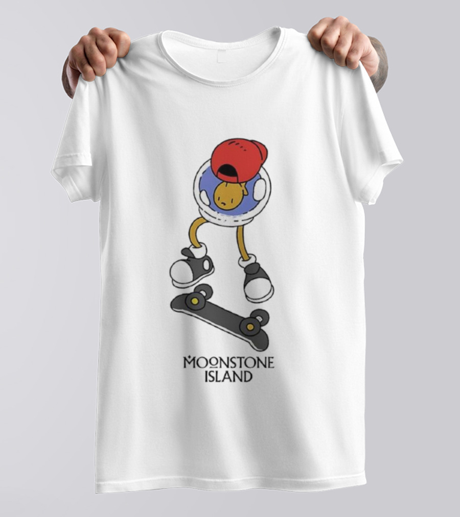 Moonstone Island SRG Video Game Character Skater T-Shirt