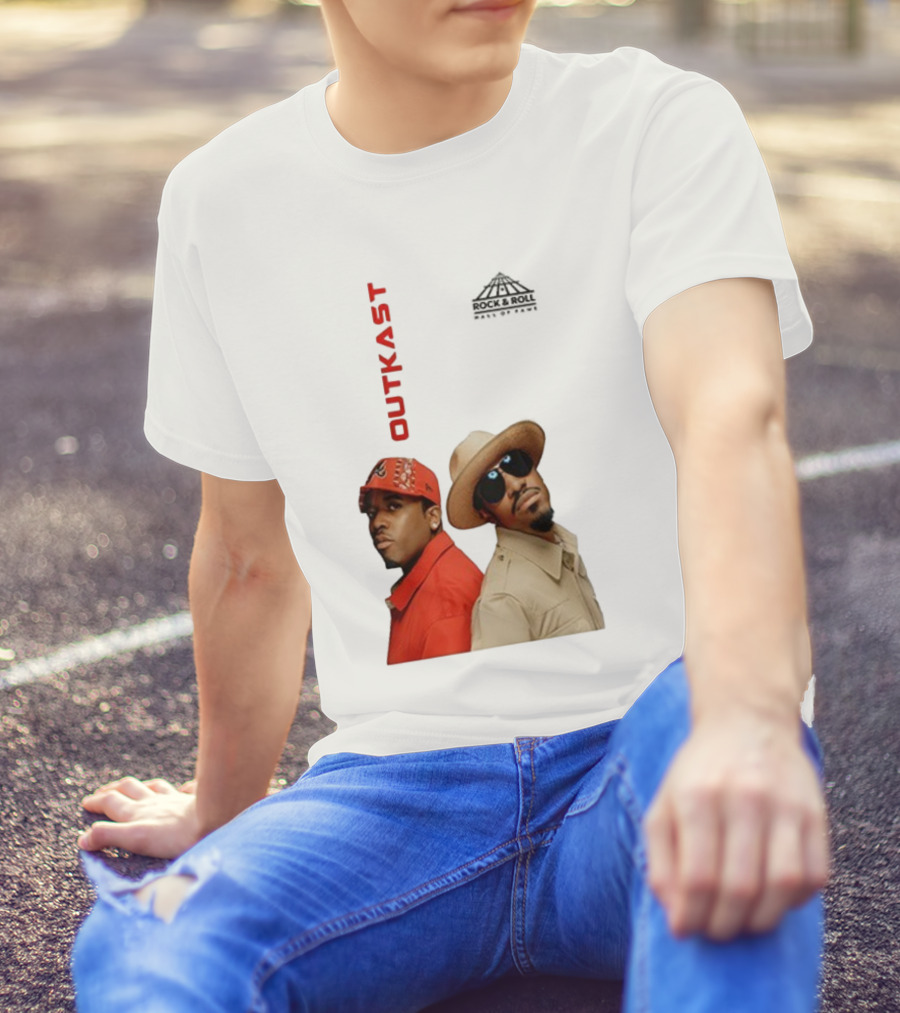Outkast 2025 Rock & Roll Hall Of Fame Signature Outkast T-Shirt