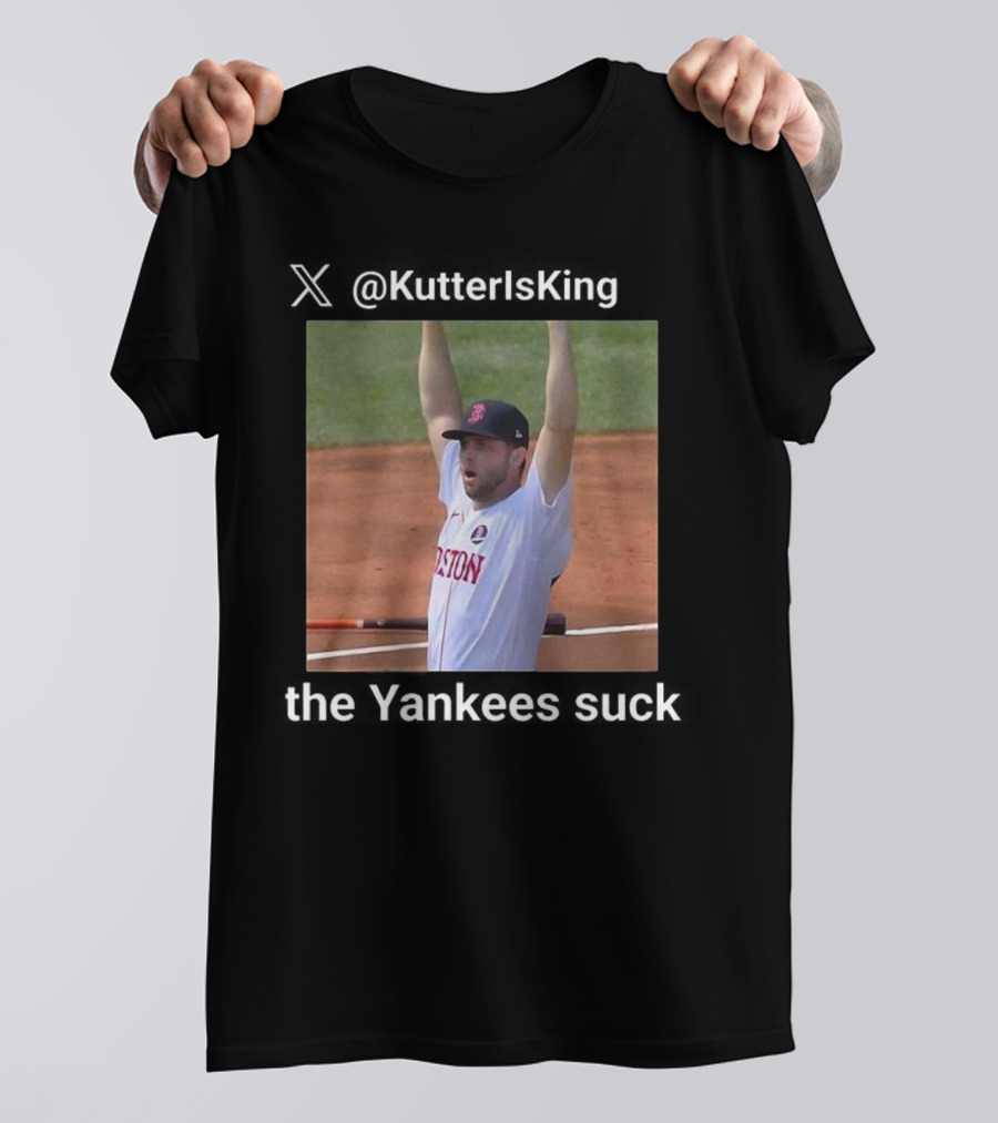 KutterIs King Yankees Suck Boston Team Victory T-Shirt