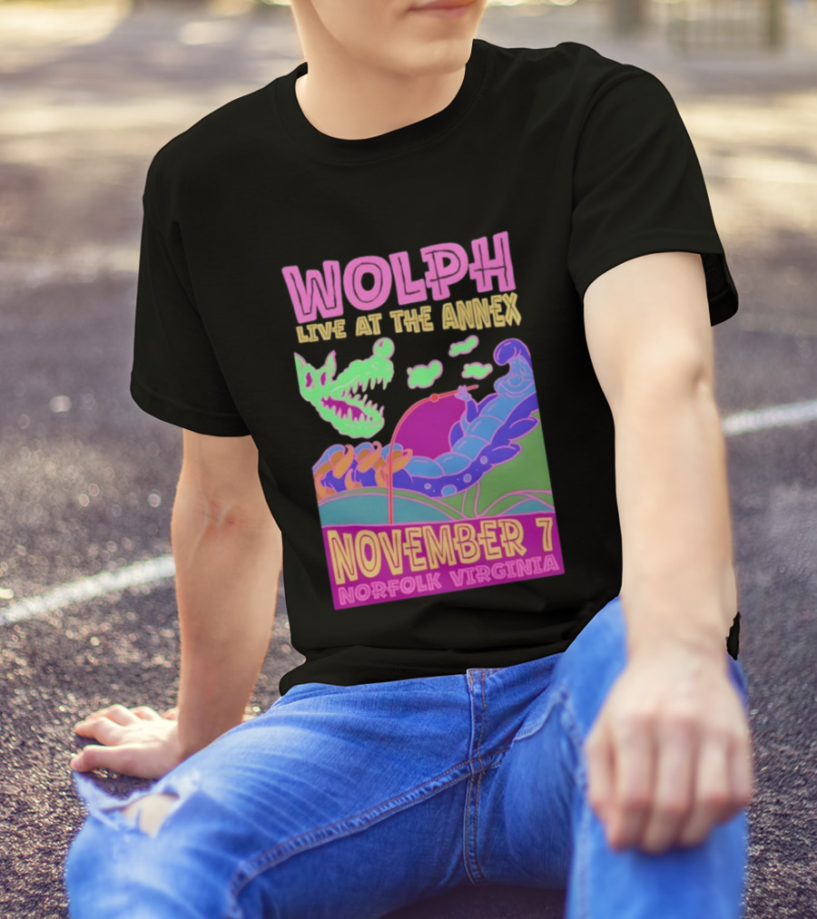 WOLPH Live At The Annex Norfolk Virginia November 7 T-Shirt