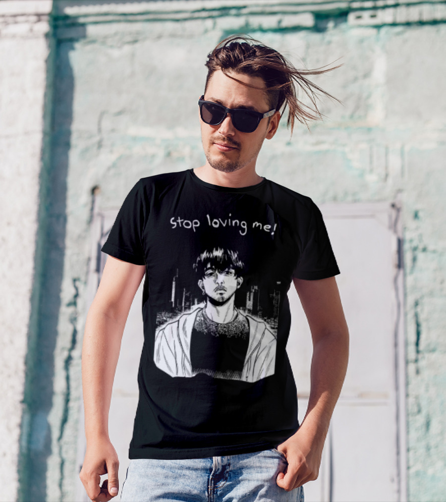 Stop Loving Me Manga Character Urban Scene T-Shirt