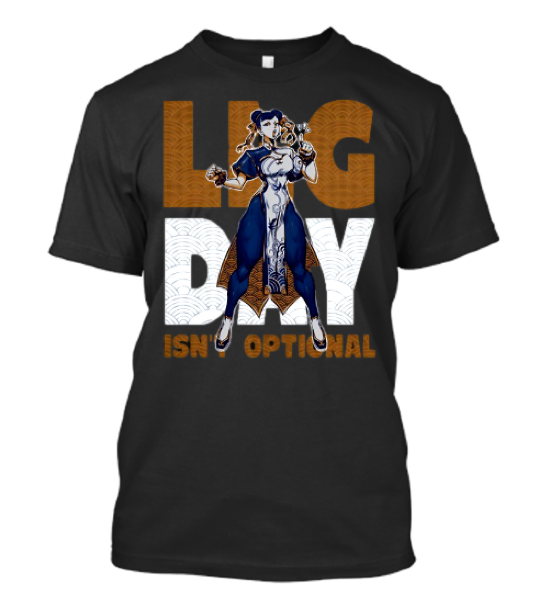 Ten O.Gg Street Fighter Chun-Li Leg Day Isn’t Optional T-Shirt