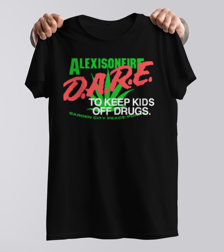 Alexisonfire DARE To Keep Kids Off Drugs Camden City Beach Patrol T-Shirt