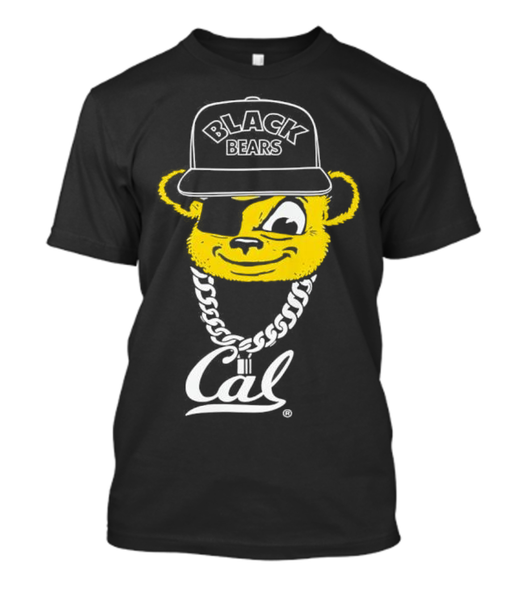 Black Bear Berkeley Cal Baseball T-Shirt