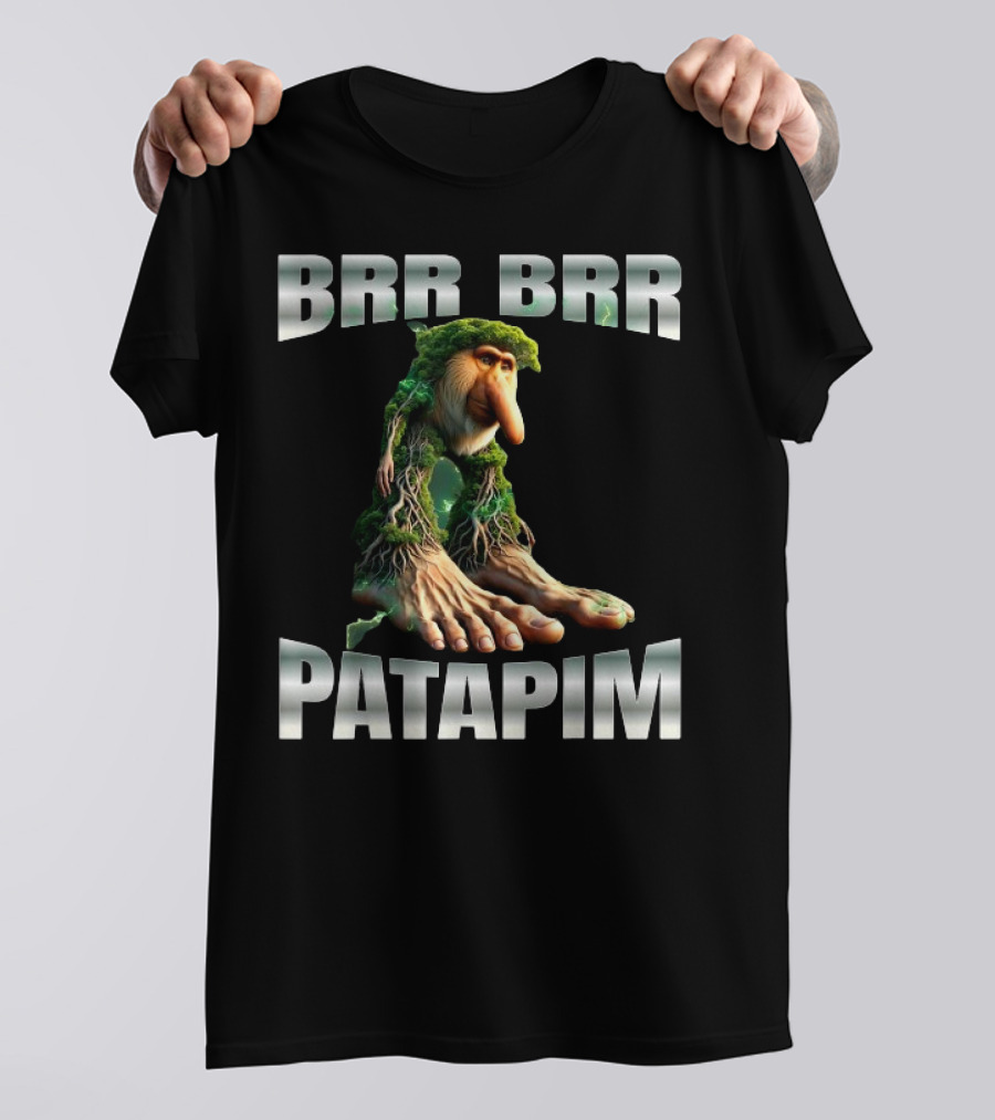 Brr Brr Patapim Tree Creature Fantasy Greenery T-Shirt