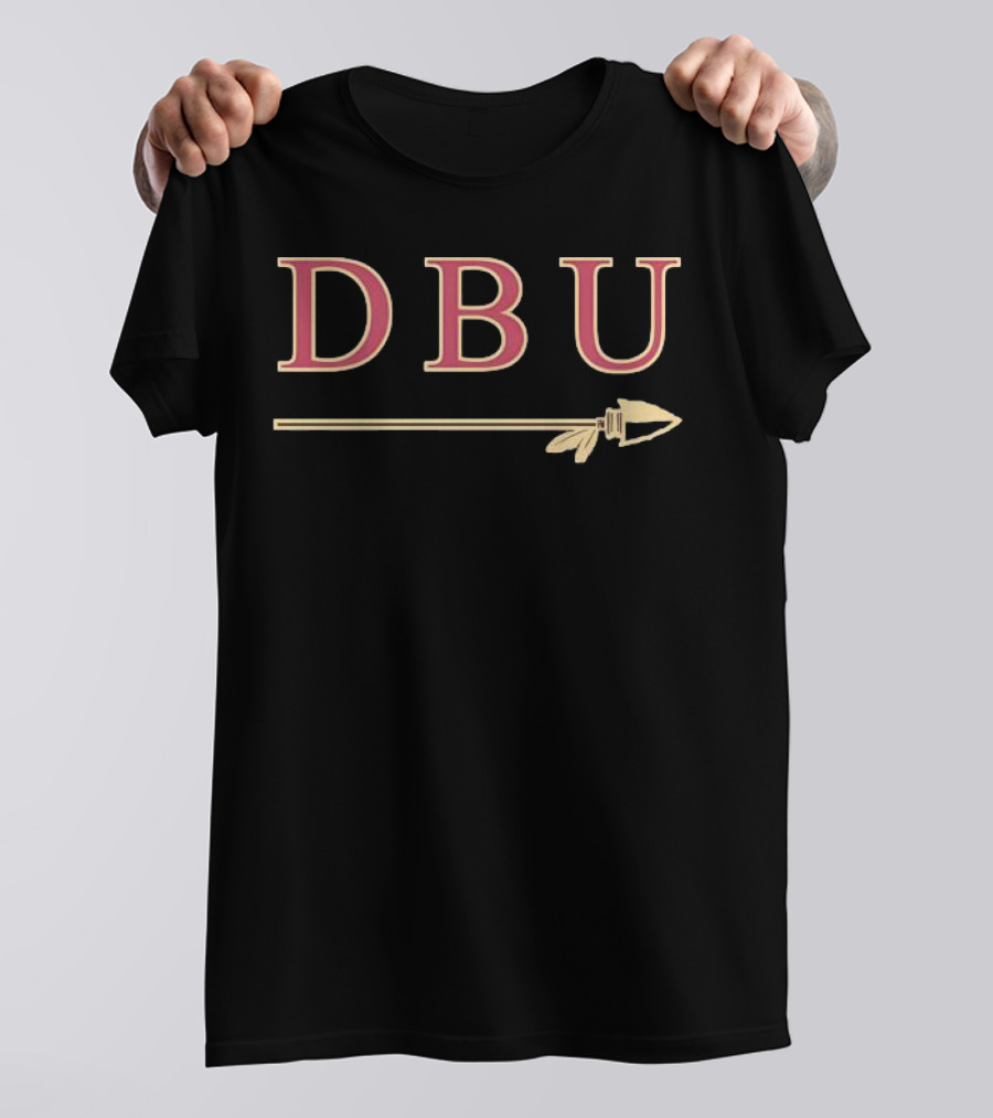 DBU Florida State Seminoles Arrow Spearhead Football T-Shirt