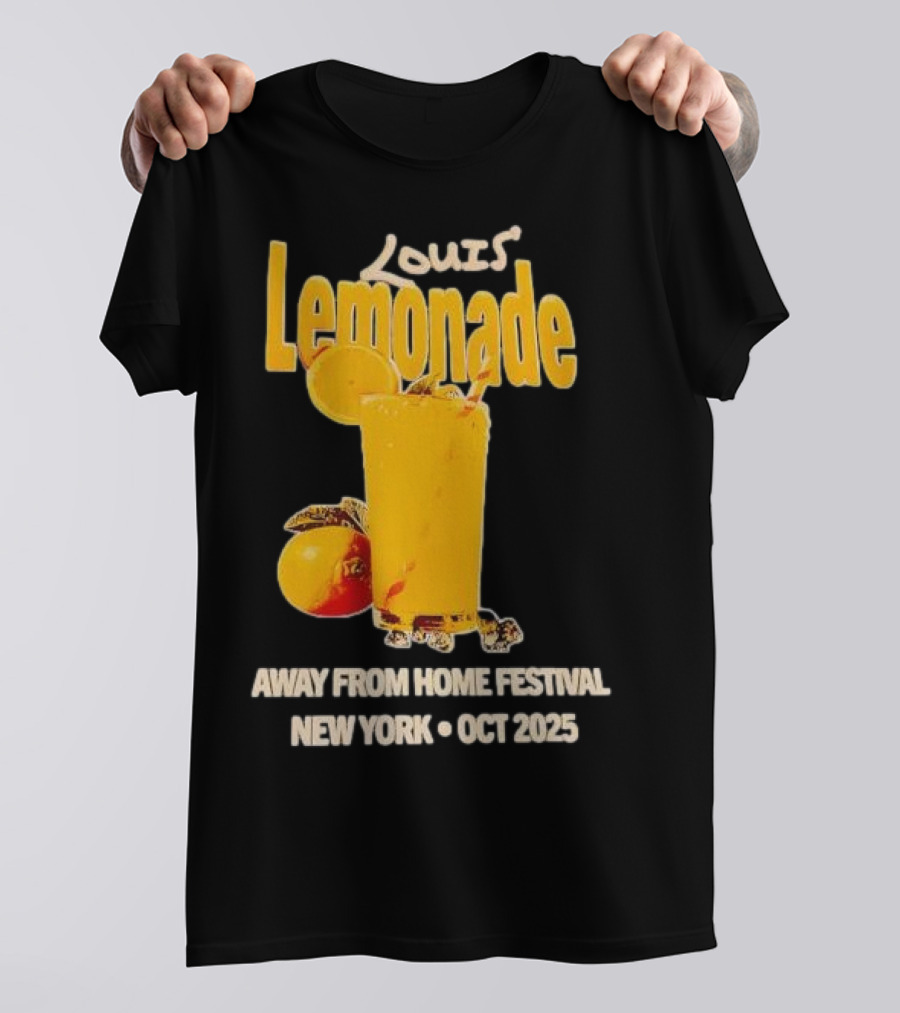 Louis’ Lemonade Away From Home Festival New York Oct 2025 T-Shirt