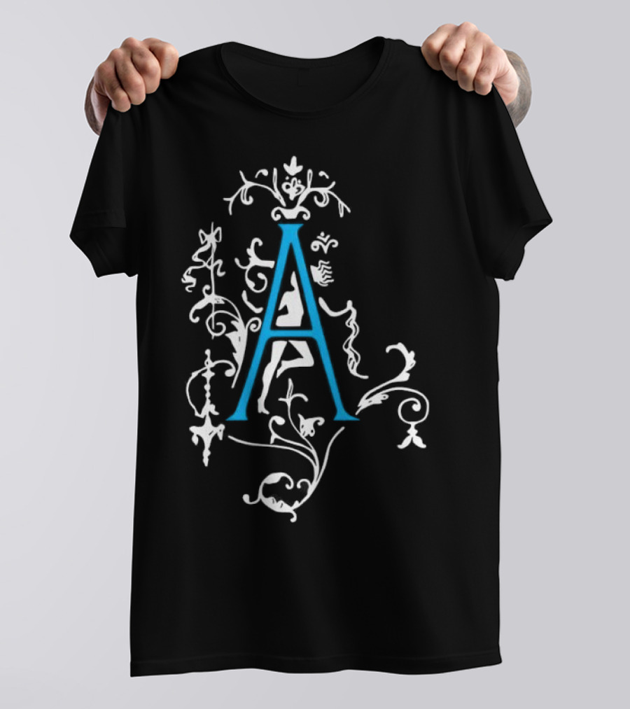 Addison Rae A Monogram With Floral Accents T-Shirt