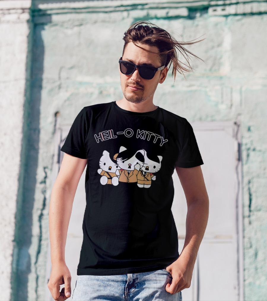 Adolf Hitler X Heil O Kitty T-Shirt