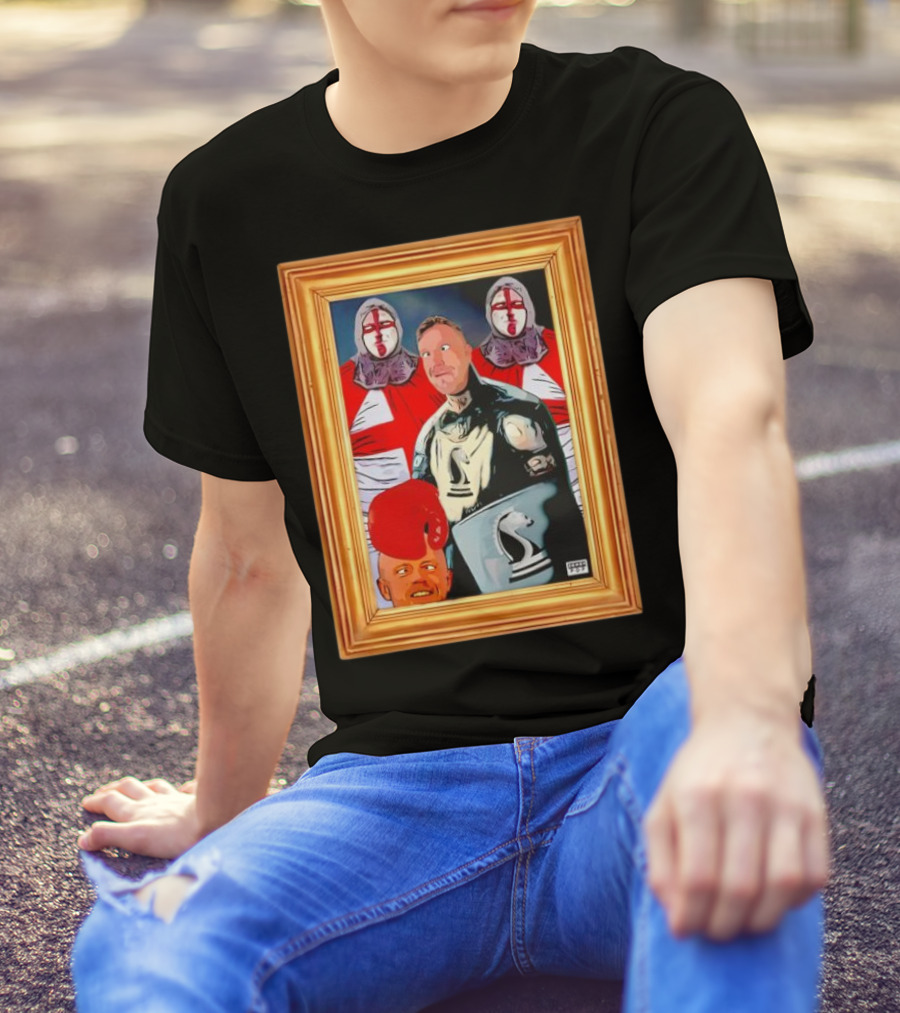 Bell Ends Of The Realm Knight Shield Boxing Legend T-Shirt