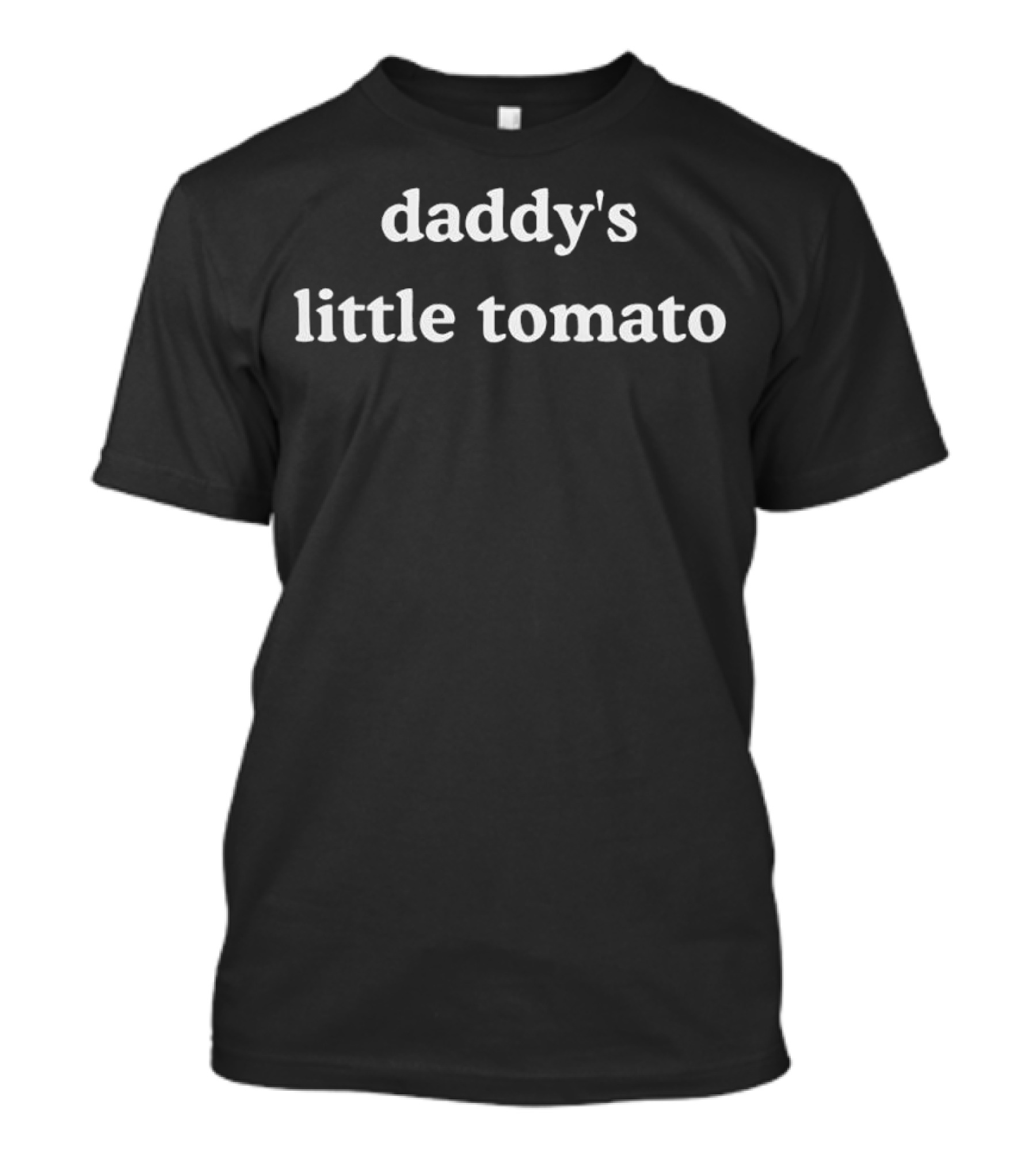 Daddy's Little Tomato Father's Day Gift Cute Kids Phrase T-Shirt
