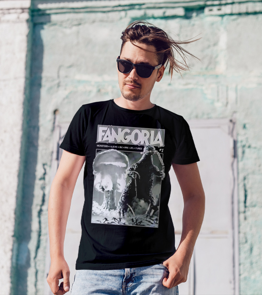 Fangoria Monsters Aliens Bizarre Creatures Godzilla T-Shirt