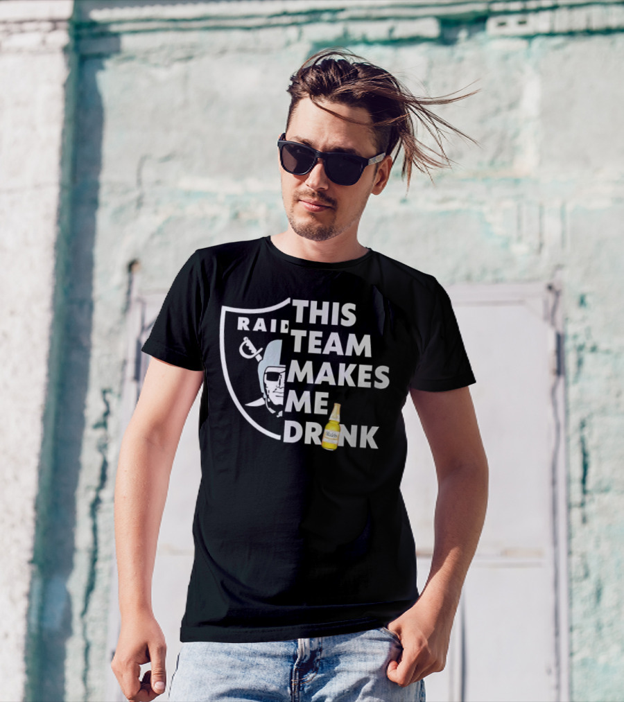 Las Vegas Raiders Beer Fun Game Day Humor T-Shirt