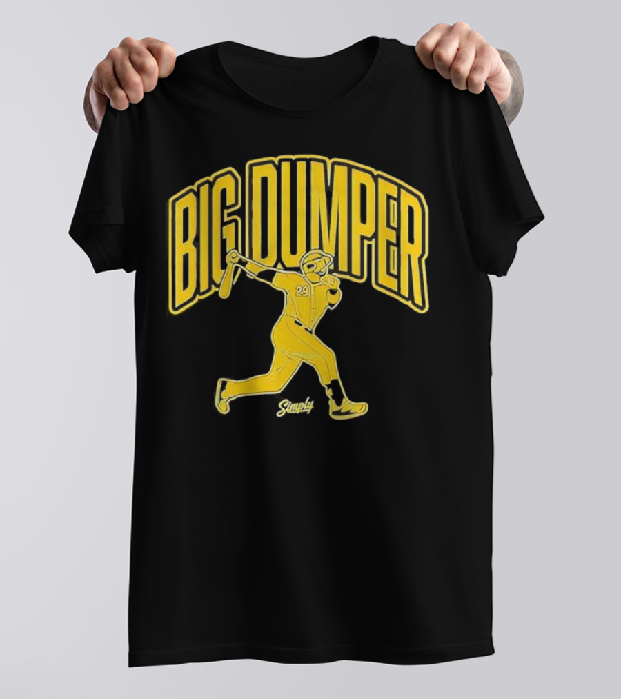 Big Dumper Baseball 29 Royal Characters T-Shirt