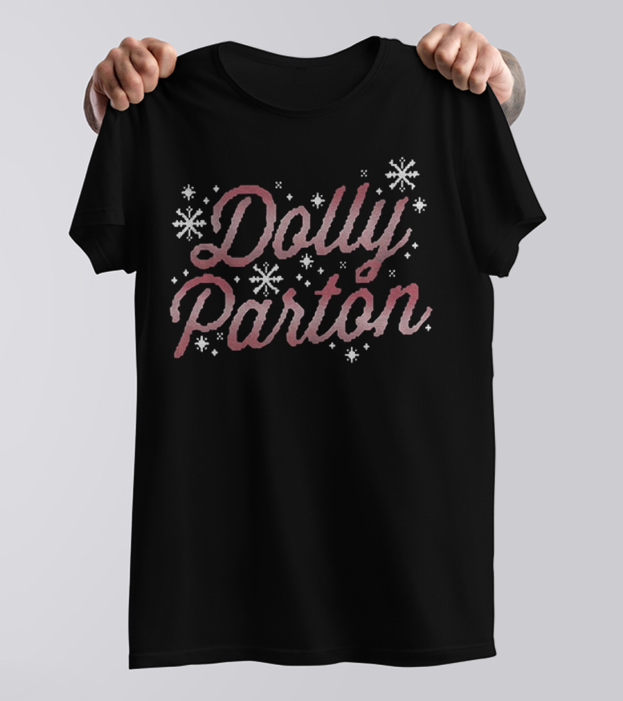 Dolly Parton Snowflake Christmas Holiday 2025 T-Shirt