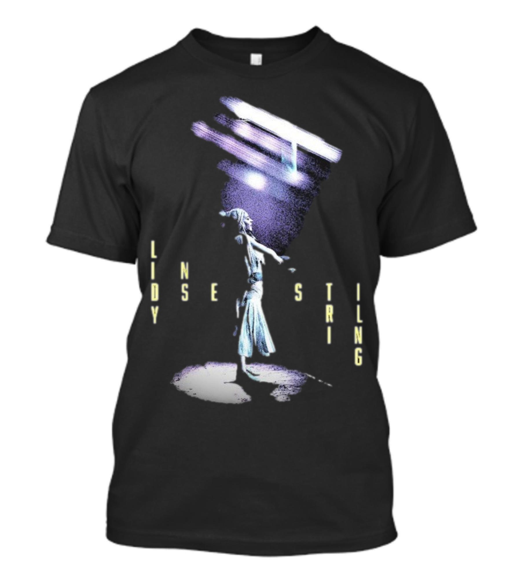 Lindsey Stirling Energetic Stage Performance With Spotlight T-Shirt