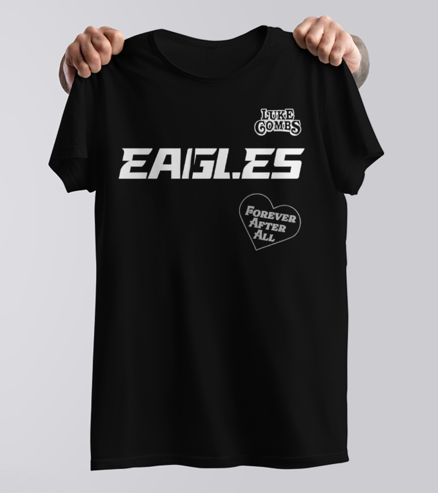 Luke Combs Eagles Forever After All Tour 2025 T-Shirt