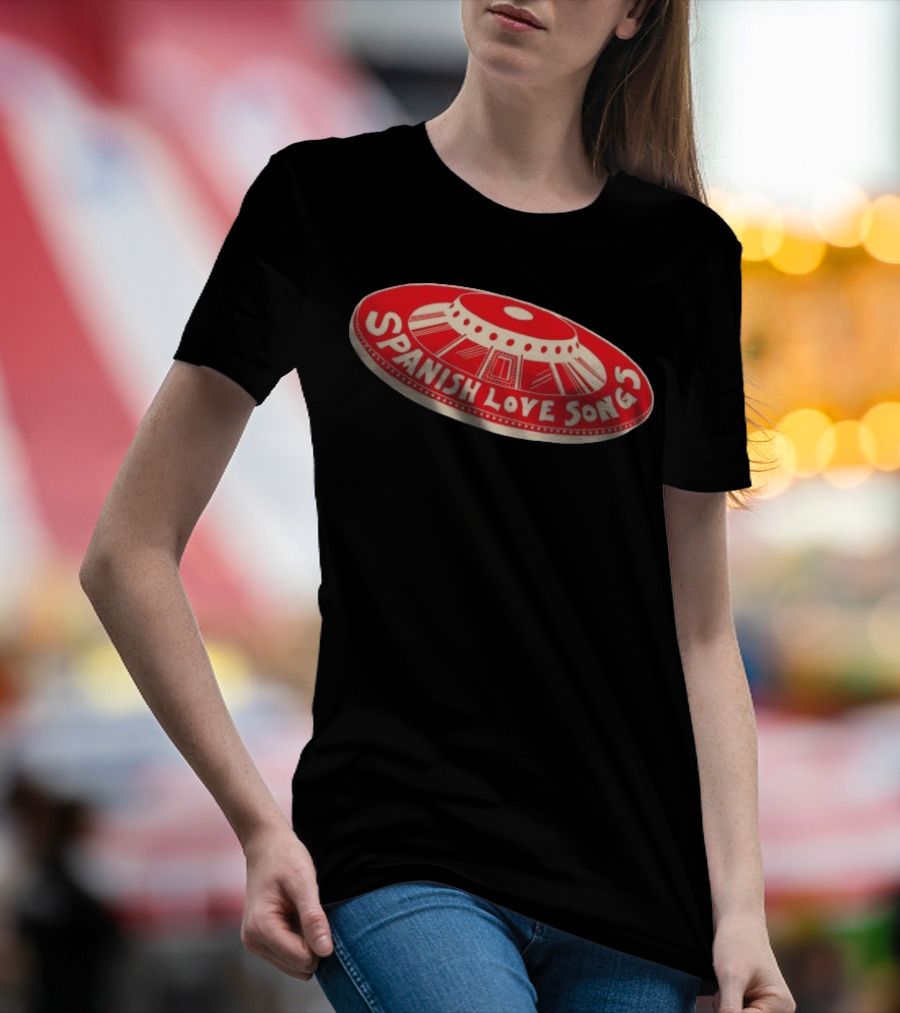 Spanish Love Songs UFO Saucer Red T-Shirt